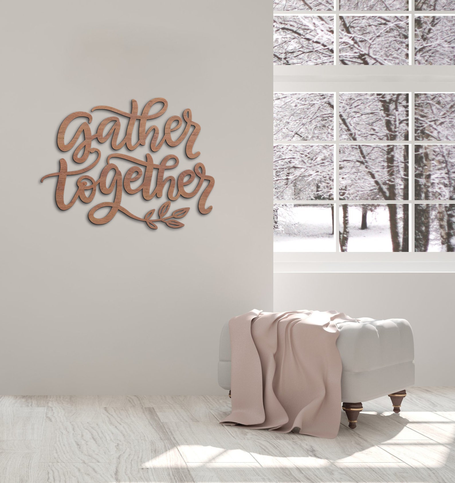 Gather Wood Wall Decor Gather Together Wall Art Gather Etsy