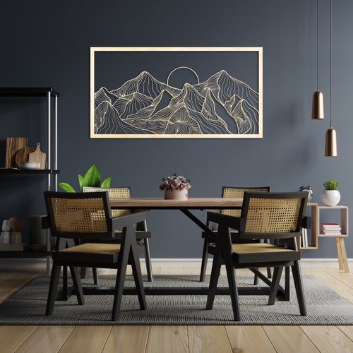 Large Mountain Wall Art Modern Mountain Decor Mountain Home - Etsy Large Mountain Wall Art Modern Mountain Decor Mountain Home - Etsy