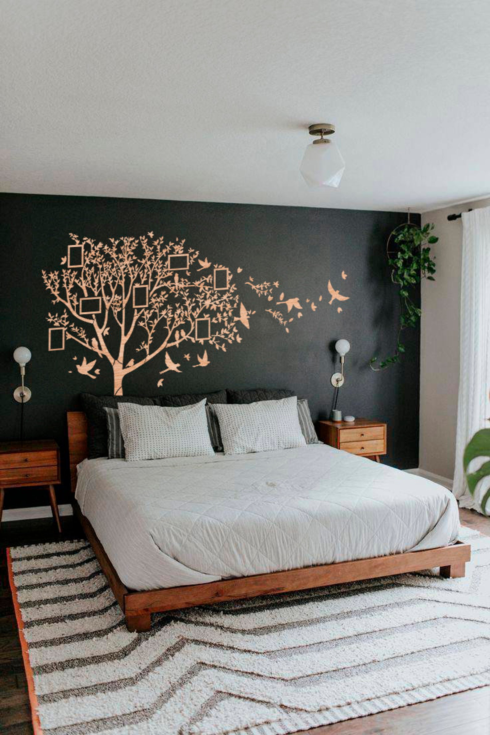 Photo Family Tree, Family Tree Wall Art, Family Tree With Pictures, Big ...