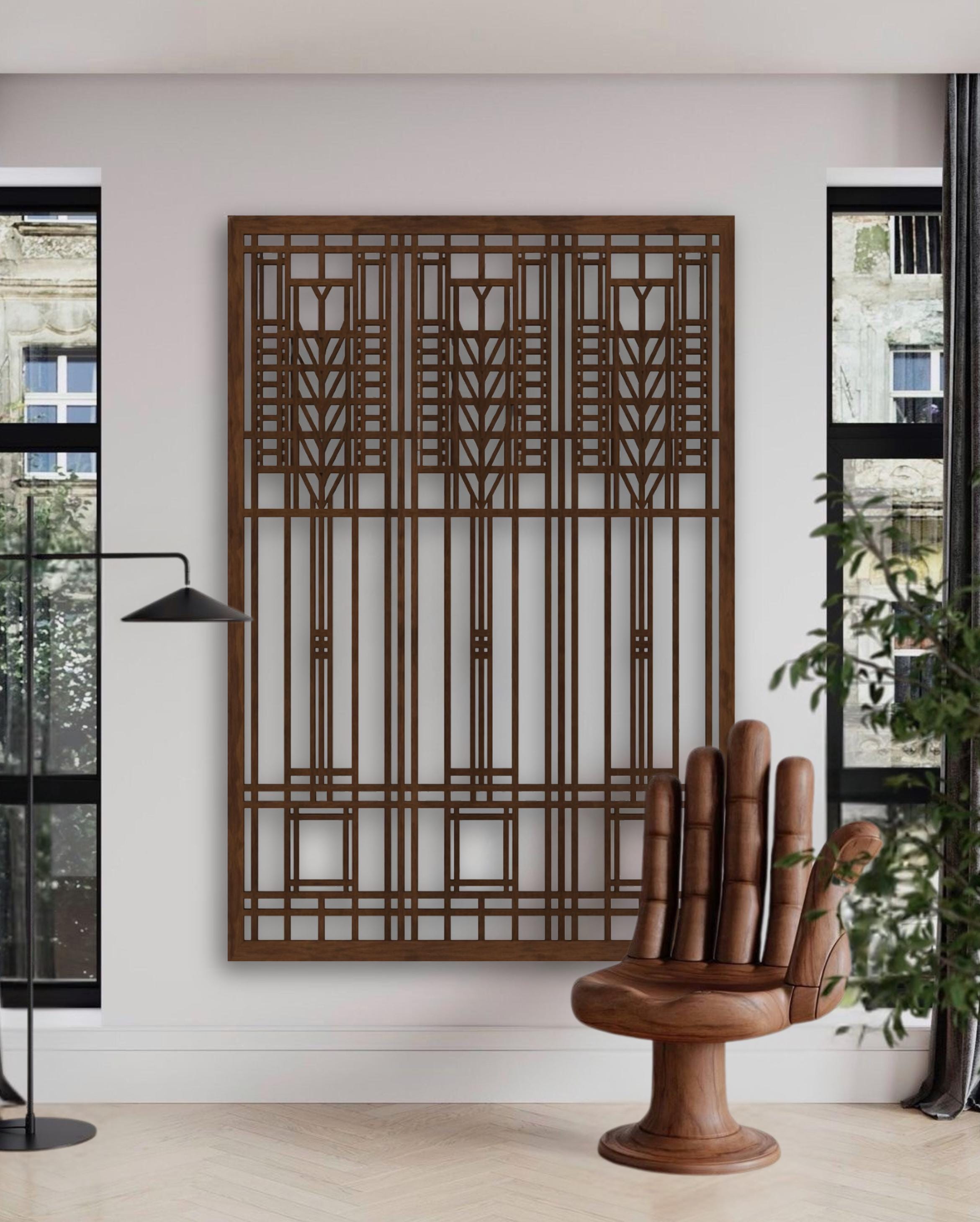 Framed Vintage Frank Lloyd Wright - Etsy