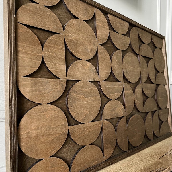 Rustic Mid Century Modern Wall Art Etsy