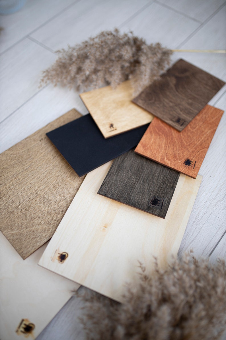 Geometric Wood Wall Art Large Abstract Wood Wall Art Set of Etsy