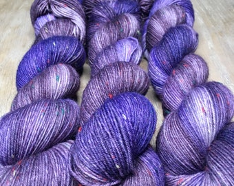 Sock yarn, hand-dyed, KNUSPERHEXE