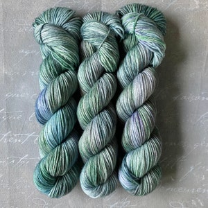 Extra-fine merino yarn, hand-dyed, NORTH SEA image 9