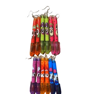 Scento scented mini pens earrings with nickel free hooks