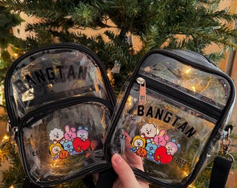 BTS Concert Safe Clear Bag