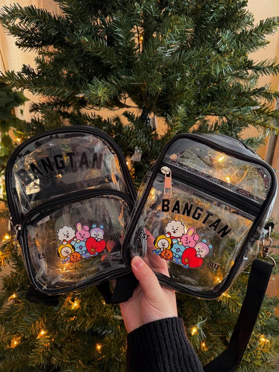 BTS Concert Safe Clear Bag - Etsy