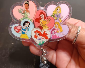 Princess Heart Badge Reel