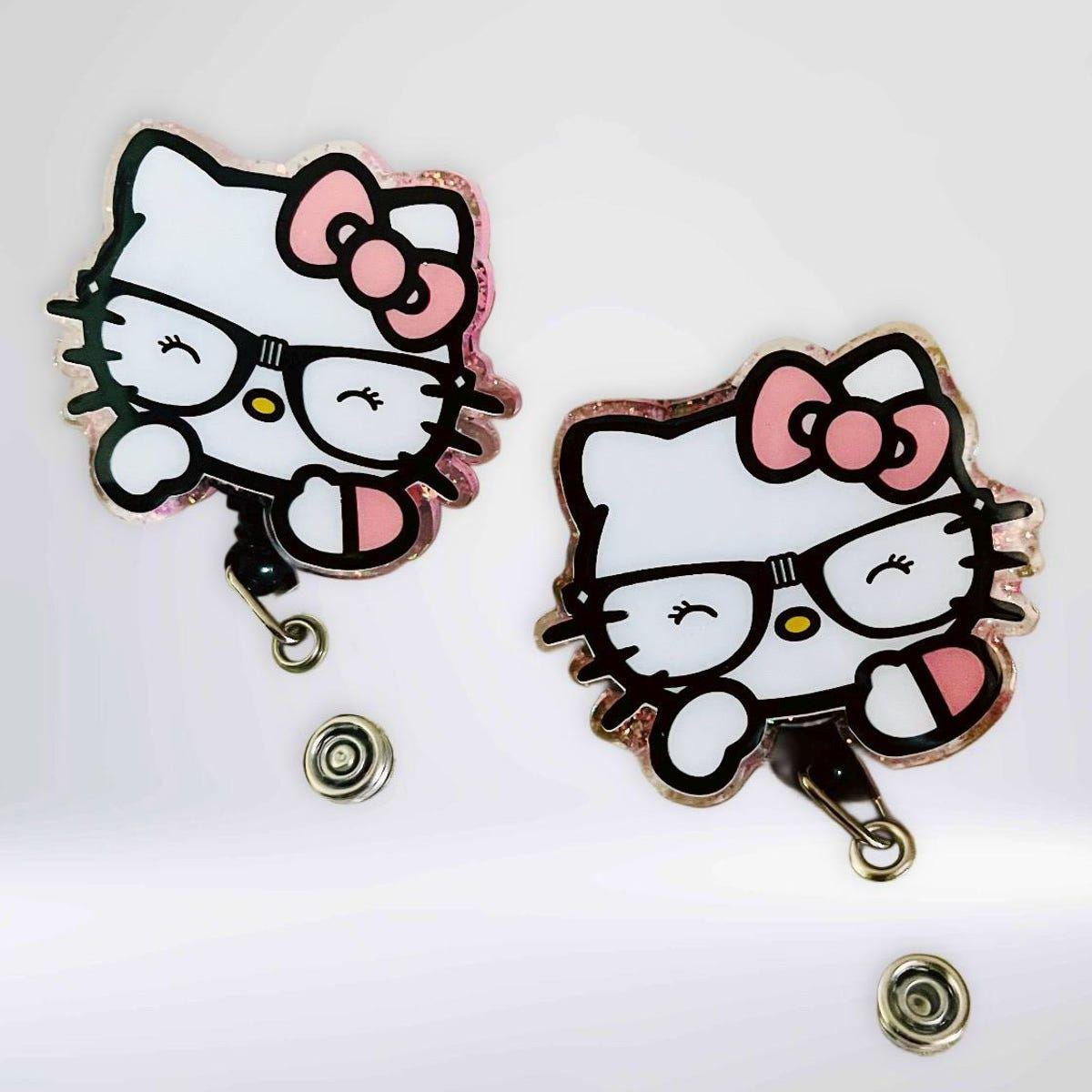 Teacher Kitty Badge Reel