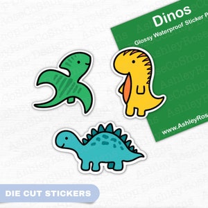 Dino Stickers Dinosaur Sticker Set Cute Stickers Cool Stickers Dinosaur  Party Gifts -  Israel