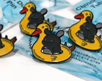 Chinchilla Duck Tube Pin