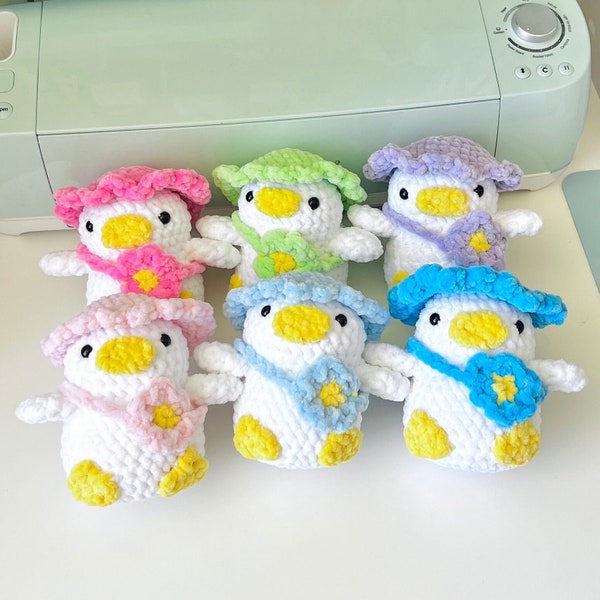 Crochet Build Your Own Duck Plushie