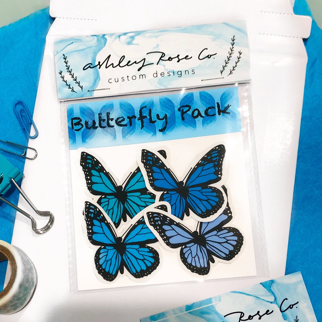 Butterfly Sticker Pack - Etsy