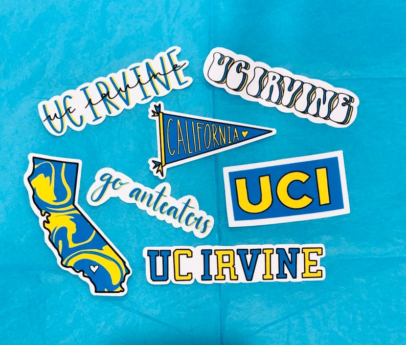 CUSTOM College Stickers Etsy