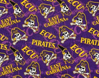 ECU East Carolina University Pirates