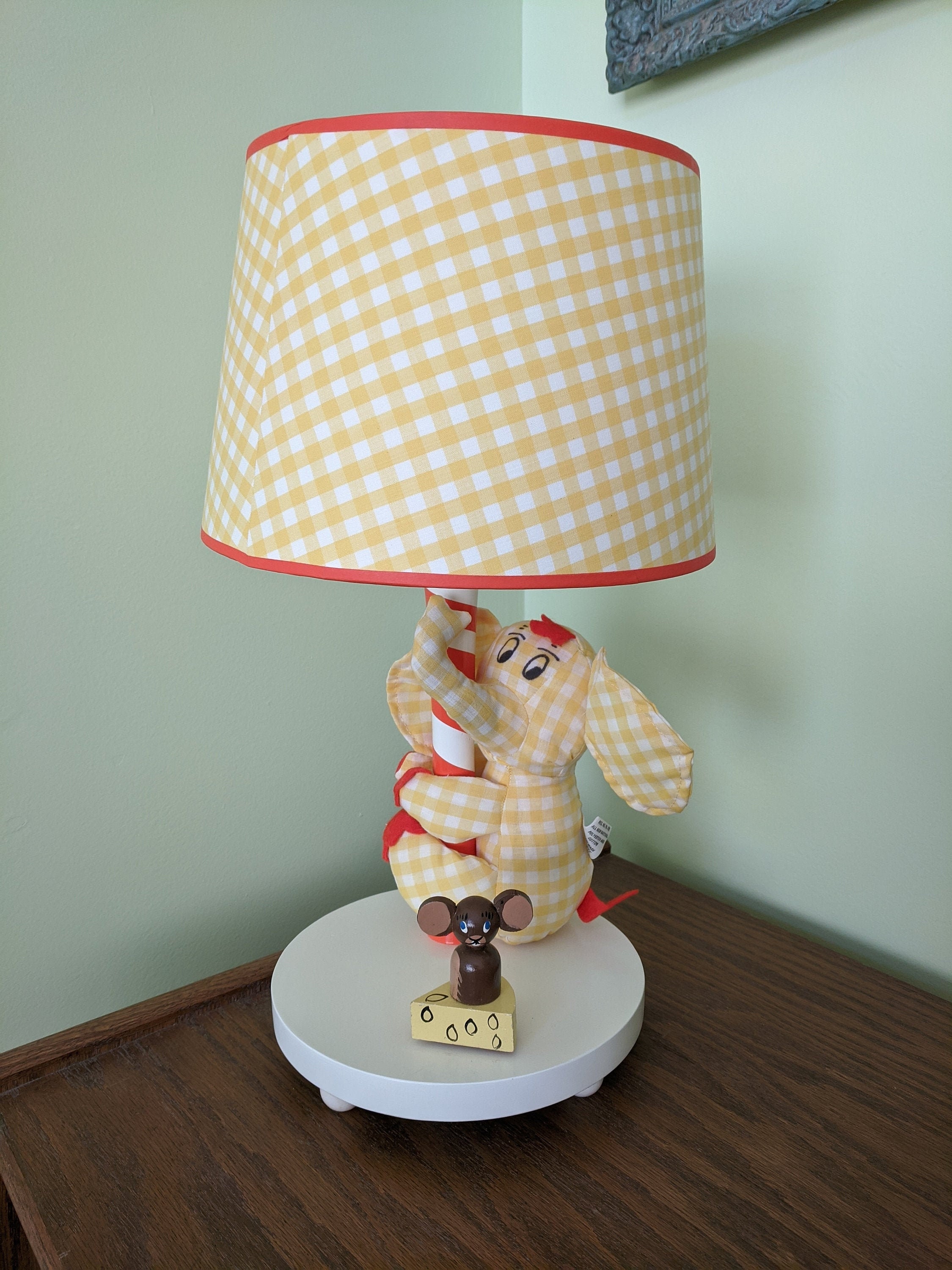 1970's musical nursery lamp Nursery Originals Lamp Pals Etsy