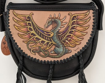 Celtic Dragon Sporran bag