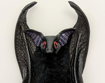 Midnight Royal Bat ornament