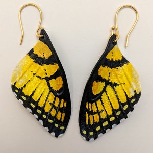 Tiger Swallowtail (upper wing) earrings