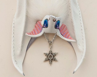 Snow bat ornament