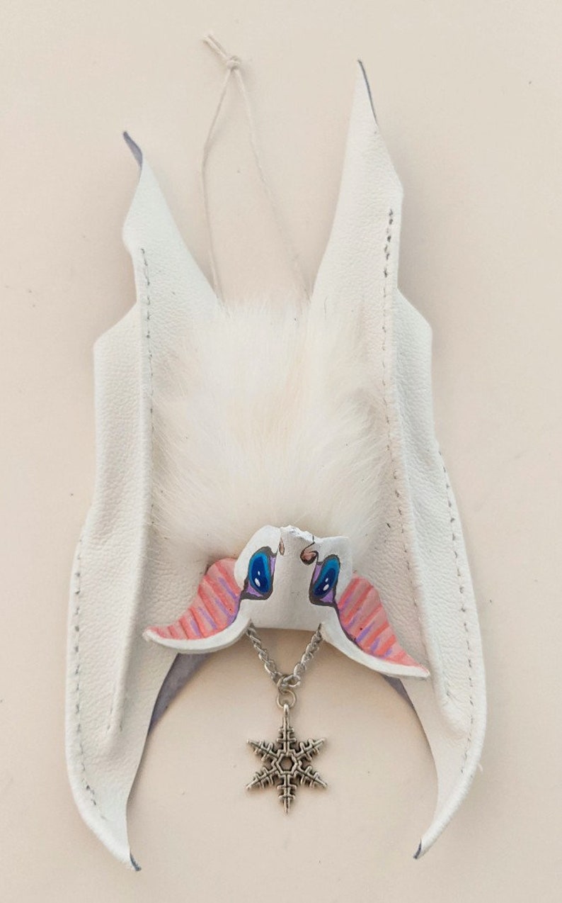 Snow bat ornament image 1