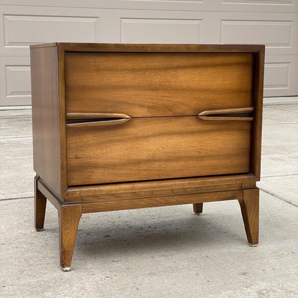 Mid Century Modern Nightstand Etsy