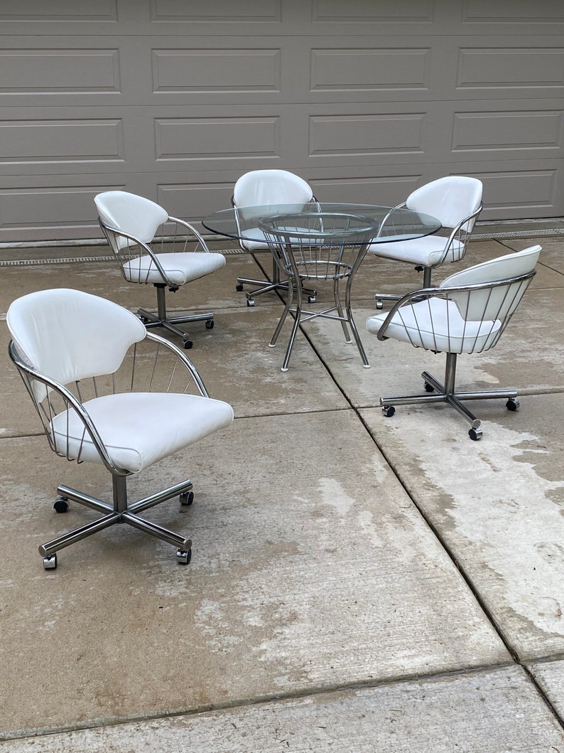 Mid Century Modern Dining Set Etsy