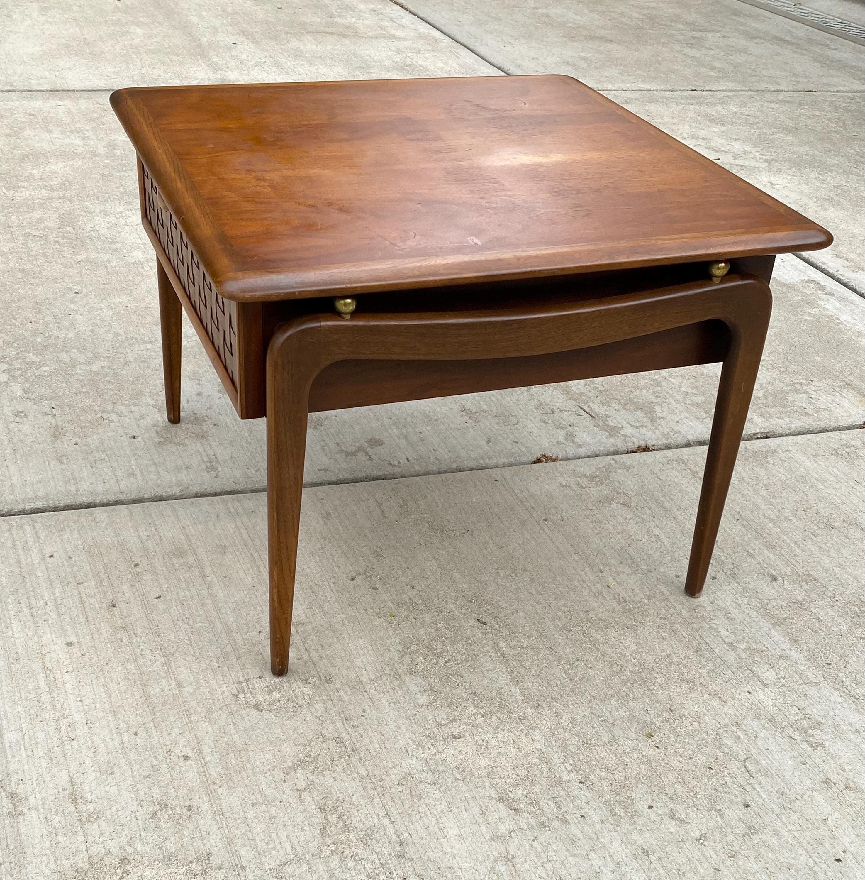 Lane Perception End Table - Etsy