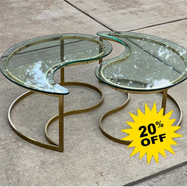 Glass Coffee Table Etsy
