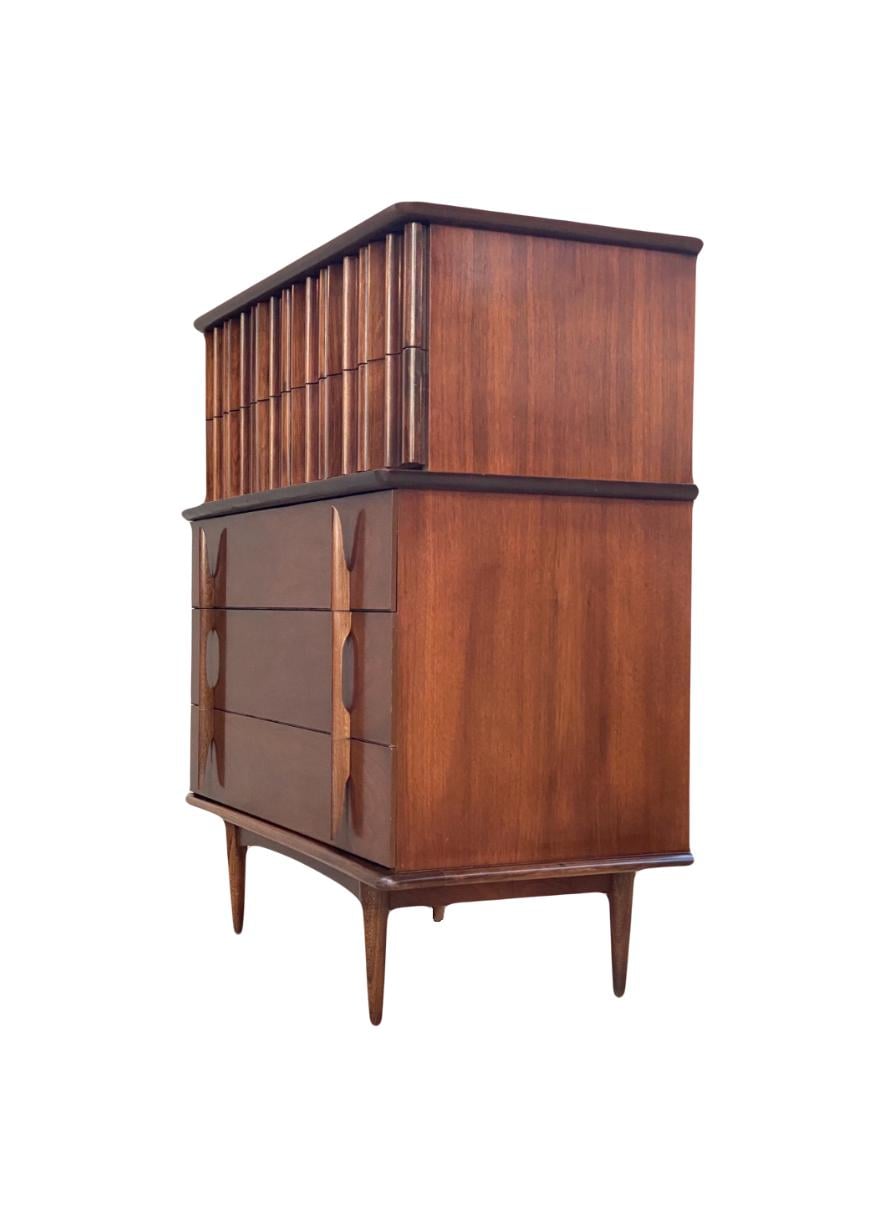 mid century modern tallboy dresser Midcentury Modern Tallboy