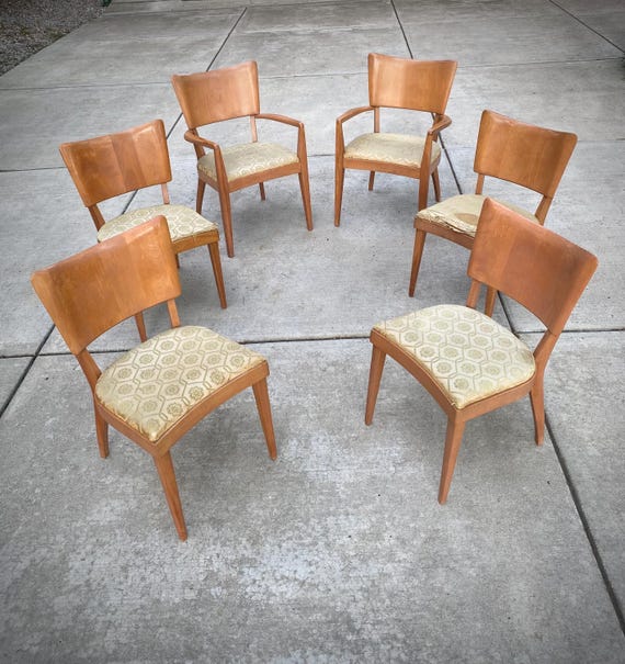 Heywood Wakefield Stingray Dining Chairs - Etsy
