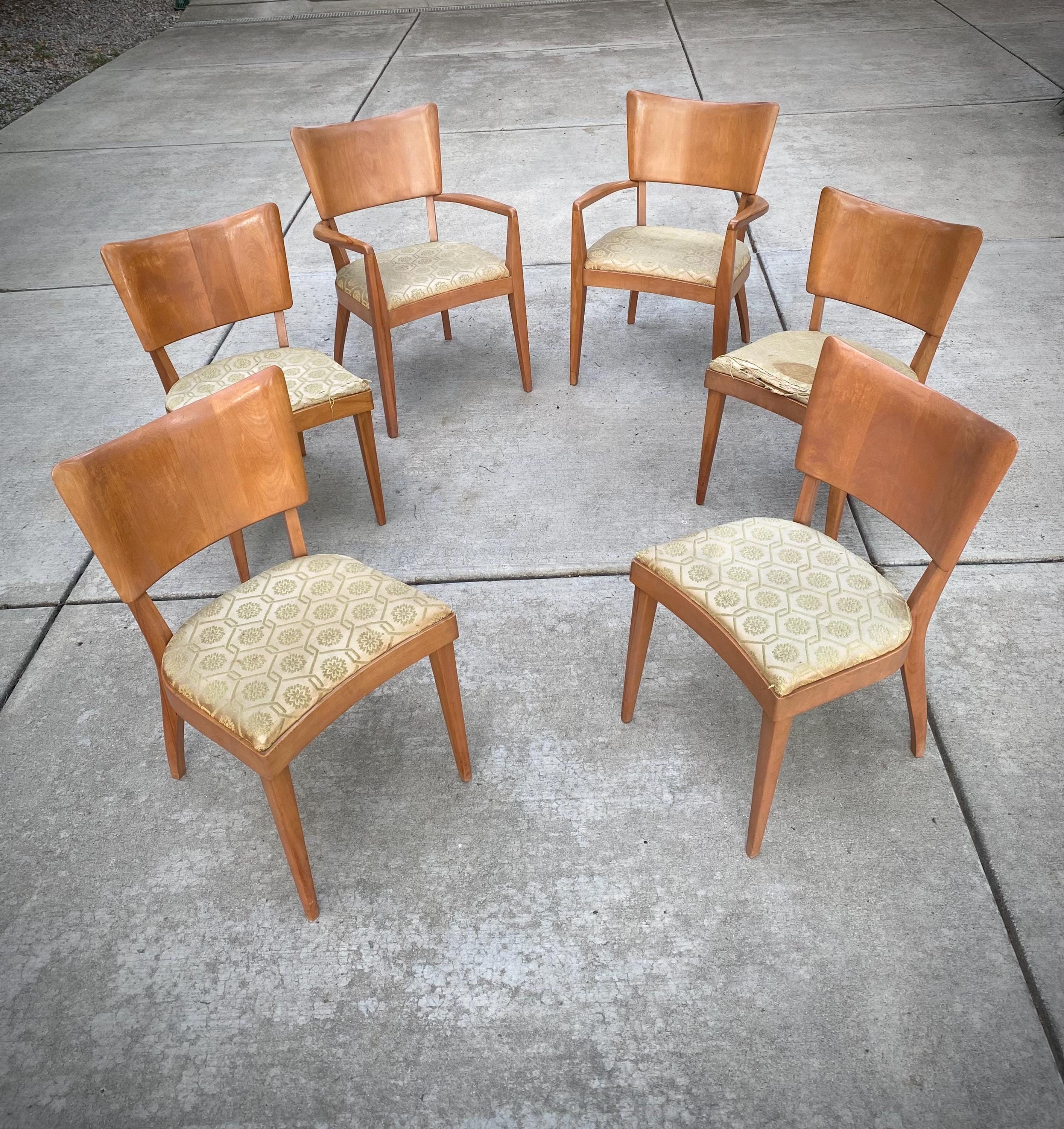 Heywood Wakefield Stingray Dining Chairs - Etsy