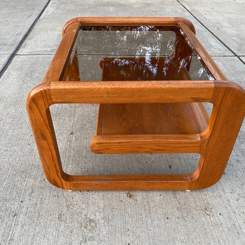 Mid Century Side Table Mid Century Table Modern Side Table Etsy