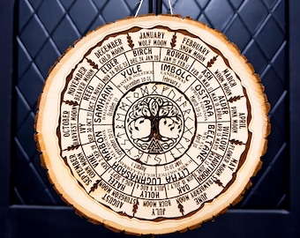 Pagan Wheel of the Year Calendar