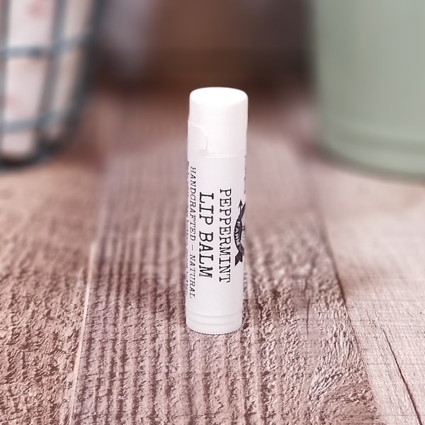 THE best Lip Balm! | 1 Peppermint | All Natural | Mother's Day Gift | Hand Crafted | Made with Essential oil | Colorado Made | Colorado Gift