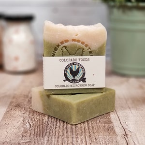 Colorado Woods IPA Beer Soap | Pine & Cedarwood Soap | Father&#39;s Day Gift | Beer Soap | Men&#39;s Soap | Men&#39;s Grooming Gift | Colorado Microbrew