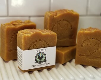 Pumpkin Soap | Premium Soap | Valentine's Day | All Natural Soap | Artisan Soap | Small Batch Soap | Herbal Soap | Colorado Gift