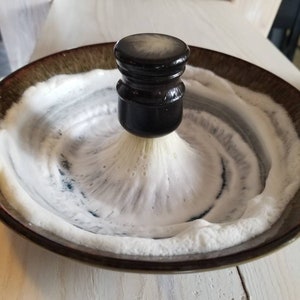 Shave Soap + Shave Brush | Your choice one shave soap + one shave brush | Men&#39;s & Women&#39;s | Father&#39;s Day Gift | Wet Shave | Shaving Gift