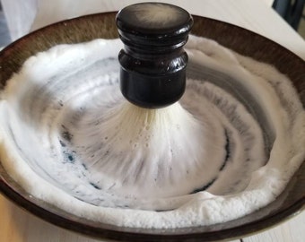 Shave Soap + Shave Brush | Your choice one shave soap + one shave brush | Men's & Women's | Valentine's Day | Wet Shave | Shaving Gift