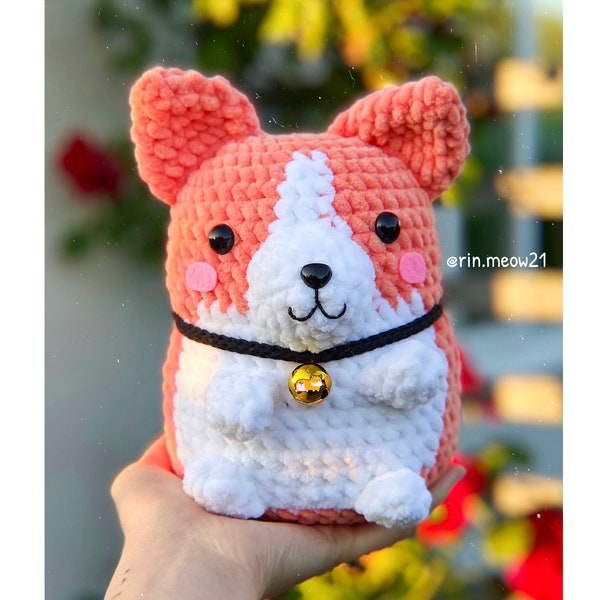 Crochet Pattern - Chubby Corgi