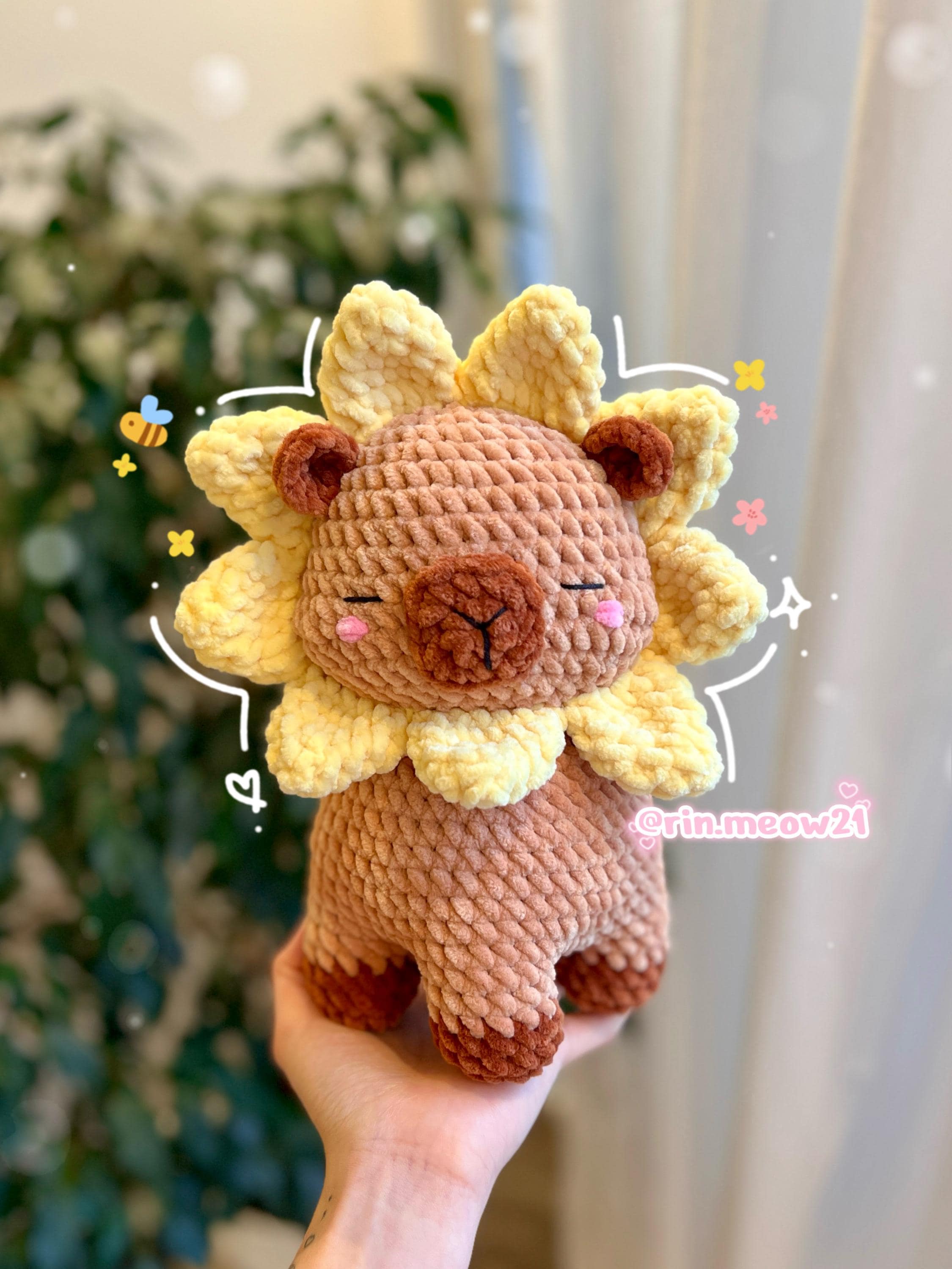 カピバラあみぐるみ - Etsy 日本