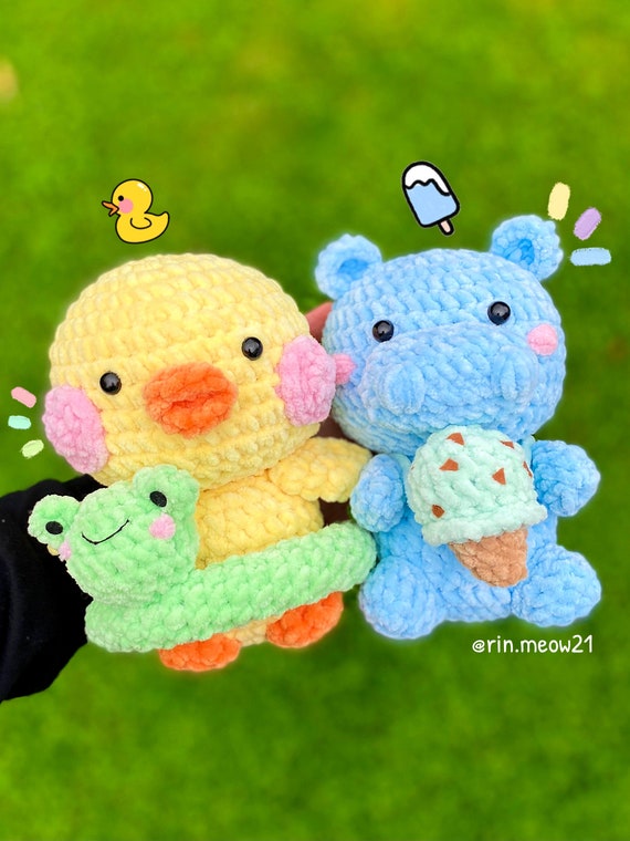 Cute Crochet Duck Amigurumi Free Pattern – Amigurumi