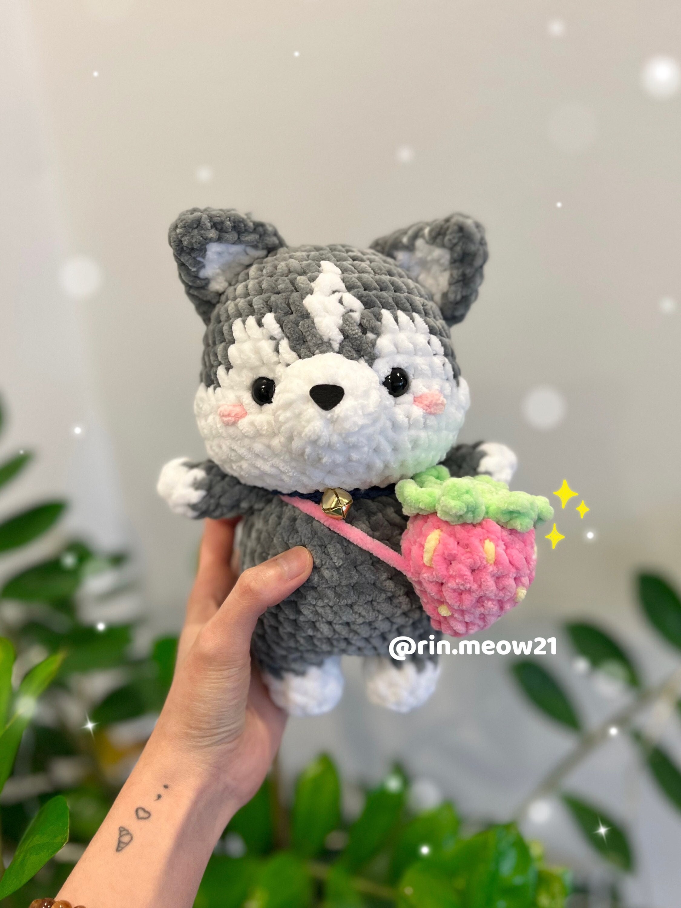 39 Husky Crochet Patterns for Plushies, Loveys, Cup Cozies, and Handmade Gifts 22 Crochet Pattern Husky the dog