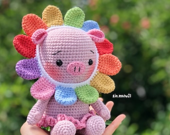 Crochet Pattern - Hana our babi piggy (PDF/ENG)
