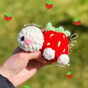 3in1 Crochet Pattern - Vitamin Fruit Turtle, cute, tiny turtle, plushie, handmade, soft toy