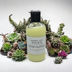 Organic Coconut Hair Conditioner - All Natural Deep Conditioning Treatment