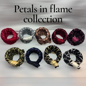 Satin Loc Spiral Hair Tie – Gentle, No-Breakage Wrap for Dreadlocks & Braids(20”)