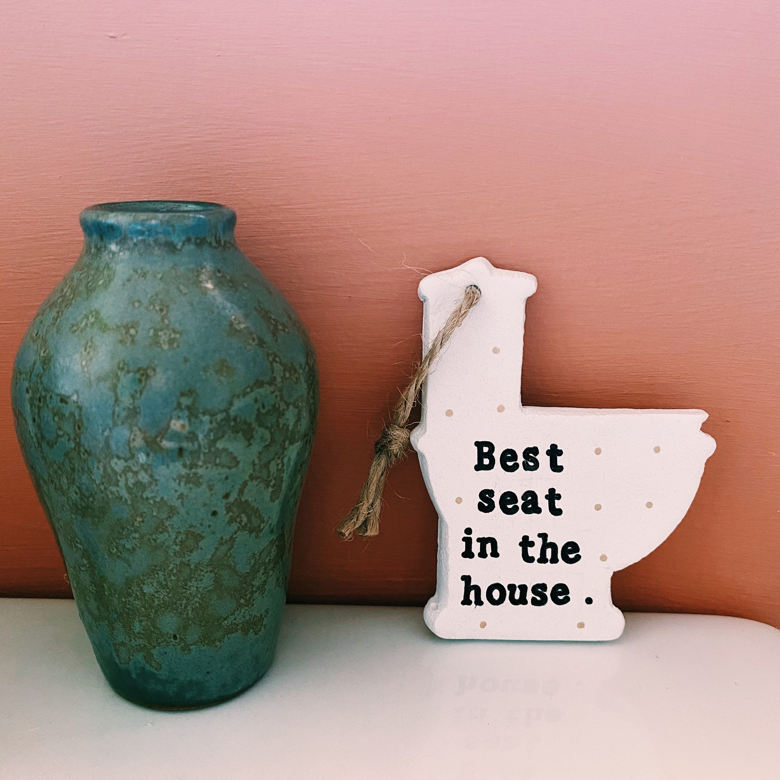 Handmade novelty toilet gift for birthday gift present friend him her