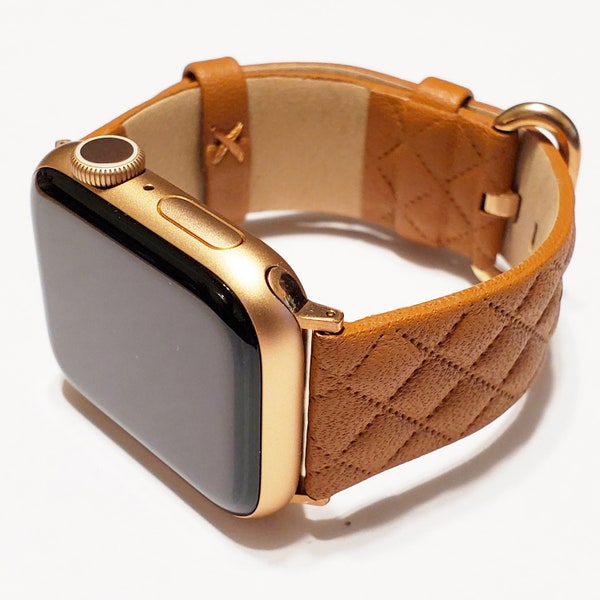 Leather Band for Apple Watch Series 9, 8, 7, 6, 5, 4, 3, 2, 1, and SE | for all Models