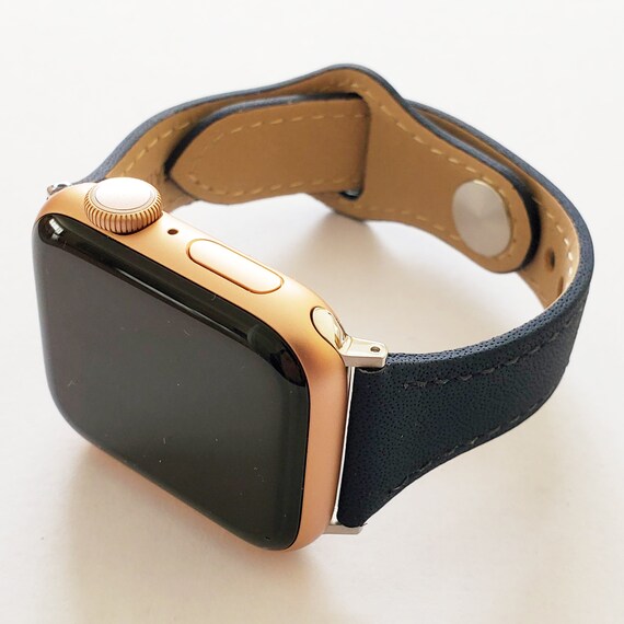 Leather Band for Apple Watch Series 7 6 